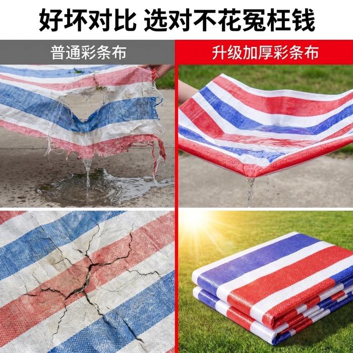 防雨篷布彩条布