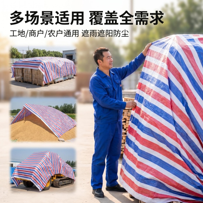 工地防尘彩条布